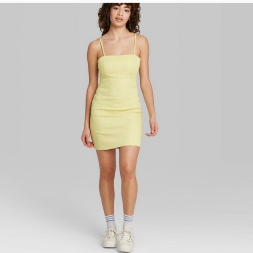 Wild fable green mini dress